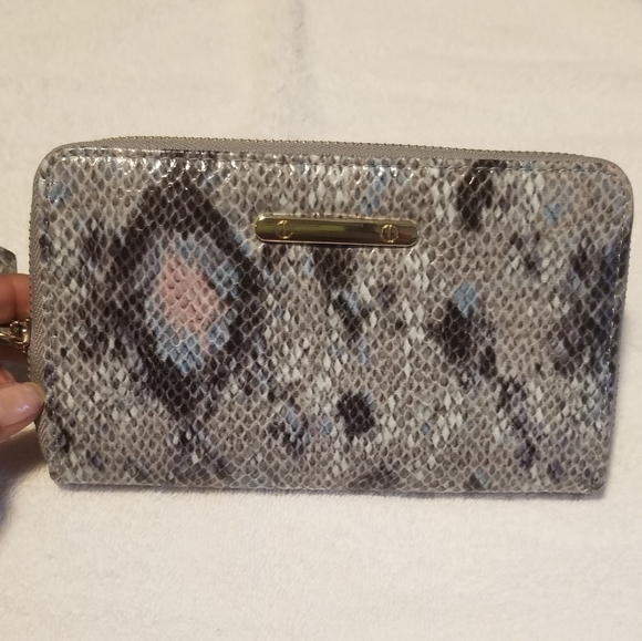 Sandles and clutch bag greenish blue is color - Picture 2 of 7